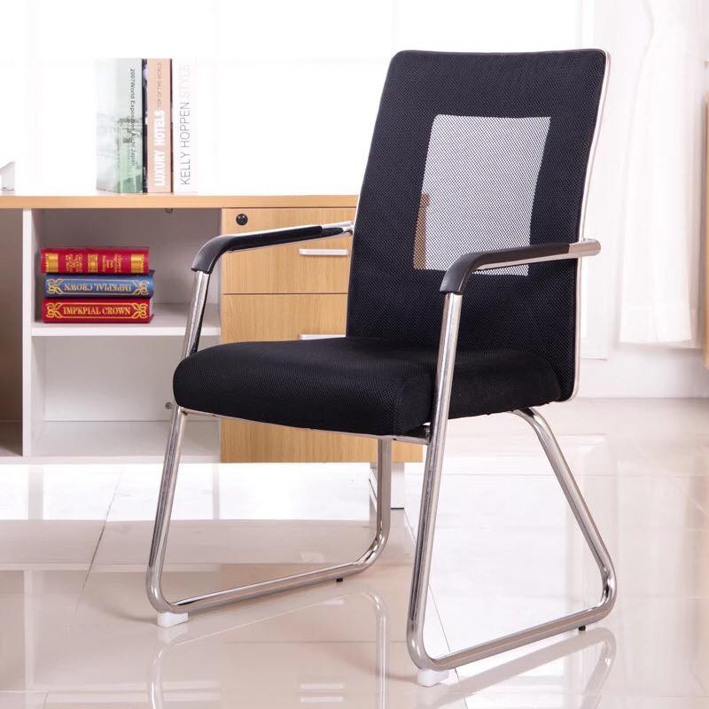 06ac957adbb21119953ad2c32a9526d9-1.jpeg Mesh visitor's chair - Image 1