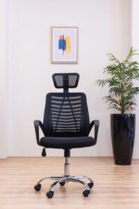 Headrest high-back office seat - Image 3
