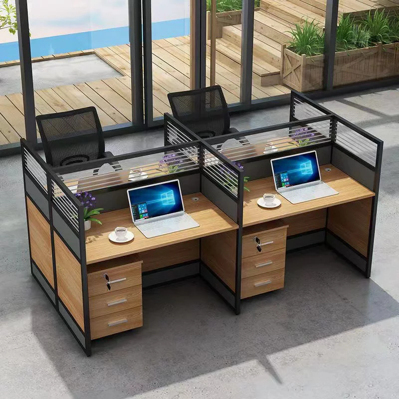 1128eebad20242ac110003.webp 4-Way Modular Office Workstation - Image 1