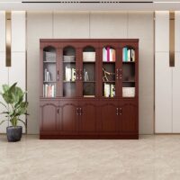 2-Door wooden office cabinet - Image 3