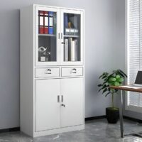 2-Door metallic office cabinet - Image 3