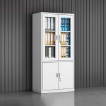 Two door office storage cabinet