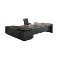 Zoe 180cm L-shaped executive desk - Image 3