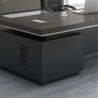Zoe 180cm L-shaped executive desk - Image 4