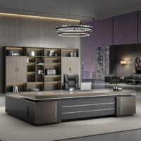 L-shaped 180cm executive desk