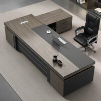 L-shaped 180cm executive desk - Image 2
