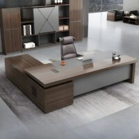 L-shaped 1.6 meters office desk - Image 2