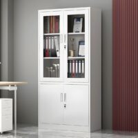 2-Door Metallic Office Cabinet - Image 3