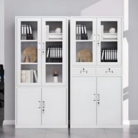 2-Door Metallic Office Cabinet - Image 4