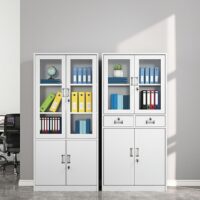 2-Door metallic office cabinet