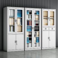 2-Door Metallic Office Cabinet - Image 2