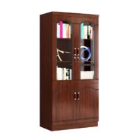 2-Door Wooden Office Cabinet - Image 3
