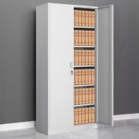 2-Door Metallic Office Cabinet - Image 4