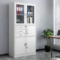 2-Door Metallic Office Cabinet - Image 4