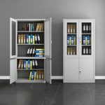 2-Door Metallic Office Cabinet