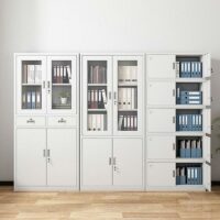 2-Door Metallic Office Cabinet - Image 3