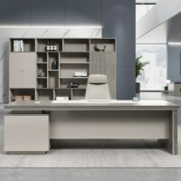 Contemporary L-shape Executive Desk - Image 2
