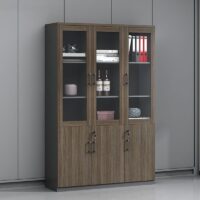 Modern Wood Office Storage Cabinet