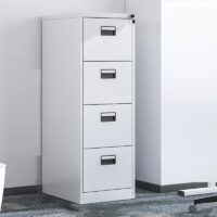Office 4-drawers filling cabinet