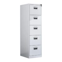 Metal 18-Inch Vertical Filing Cabinet - Image 5
