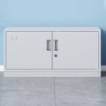 2-Locker steel office cabinet