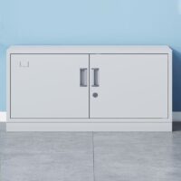 2-Locker steel office cabinet