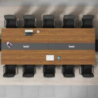 2.4 Meters Office Boardroom Table - Image 3