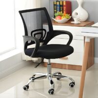 Modern Mid-Back Mesh Task Chair - Image 2