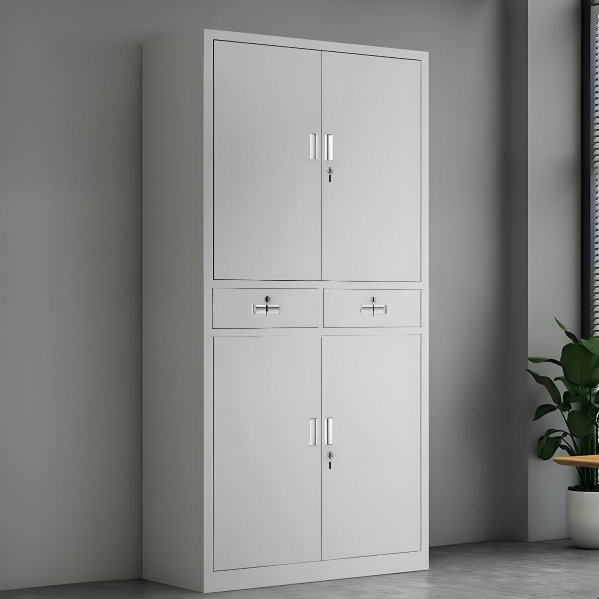 1199x1199-2024-06-17T101743.591.jpg 4-Door metallic office cabinet - Image 1