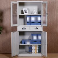 2-Door metallic office cabinet - Image 2