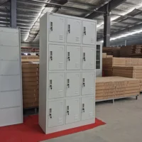 12-Locker steel office cabinet - Image 5