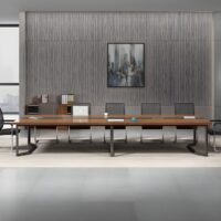 Modern 2400mm office boardroom table - Image 2