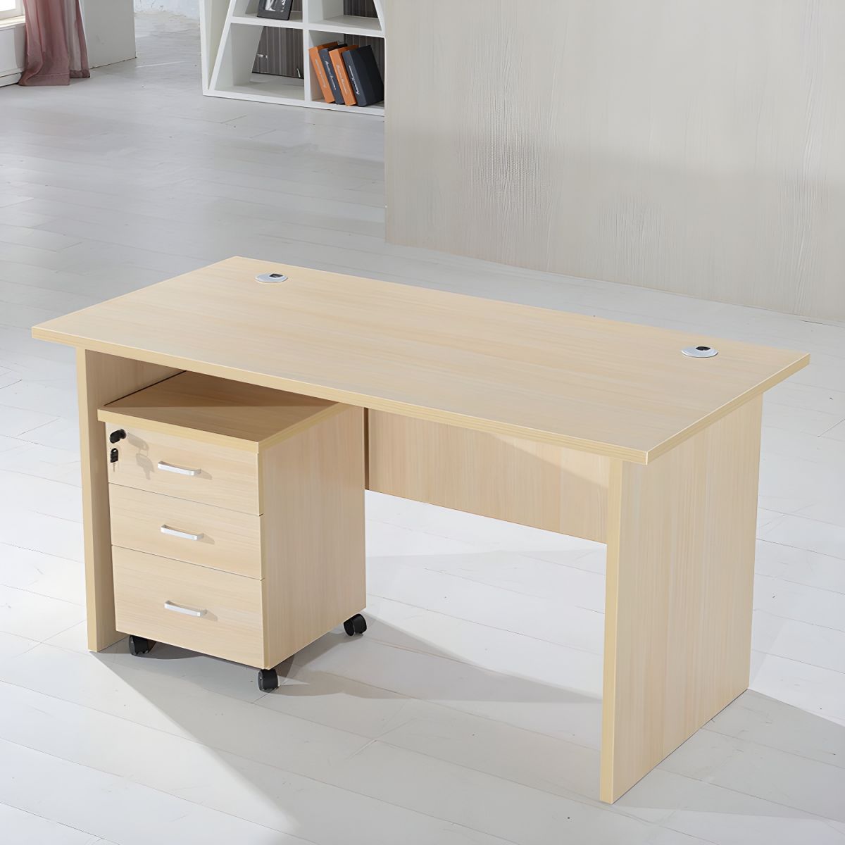 1200x1200-2023-09-03T112925.473.jpg 1200mm office desk with side pedestal - Image 1