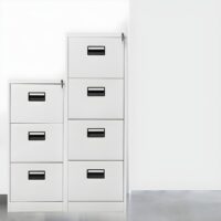4-Drawers metallic office cabinet. - Image 4