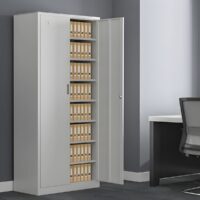 2-Door metallic office cabinet - Image 2