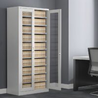 2-Door metallic office cabinet - Image 4