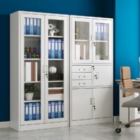 2-Door metallic office cabinet - Image 2