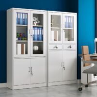 2-Door metallic office cabinet - Image 3