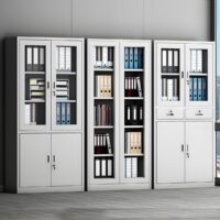 2-Door metallic office cabinet