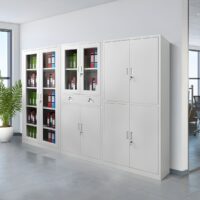 2-Door metallic office cabinet - Image 2