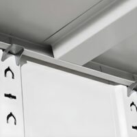 2-Door metallic office cabinet - Image 3