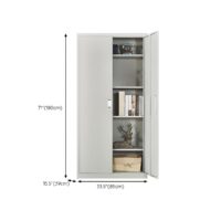 2-Door metallic office cabinet - Image 5