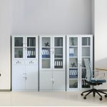 2-Door metallic office cabinet