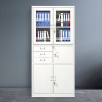 2-Door metallic office filling cabinet