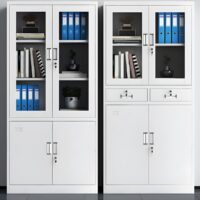 2 Door metallic office cabinet - Image 2