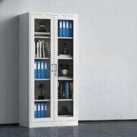 2 Door metallic office cabinet - Image 4