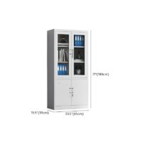 2 Door metallic office cabinet - Image 5