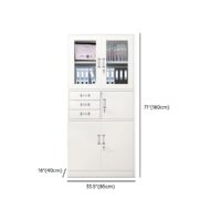 Steel filling cabinet with safe - Image 5