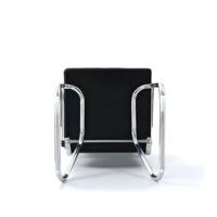 Black Mesh Fabric Guest Chair - Image 4
