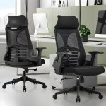 Modern Upholstered Task Chair with Arms